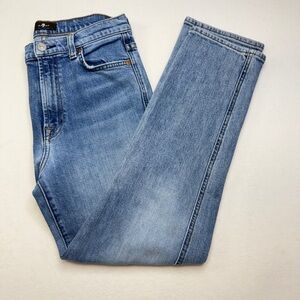 7 For All Mankind Blue Slim Jeans